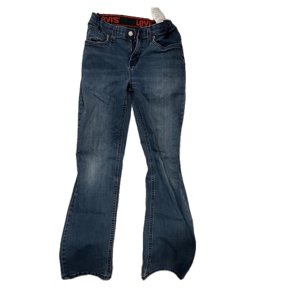 Levi's 514 Blue Jeans Straight Fit Womans 18Reg 29x31